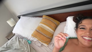 Pervy Stepbro Catches His Stepsis Masturbating: He Fucks And Gives Her A Sneaky Creampie- Wagabang