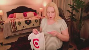 Pregnant Target Baby Registry Welcome Gift Bag Unboxing