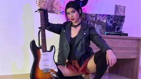 Cosplay MILF Nana Rides Roommate's Cock After Anal Blowjob