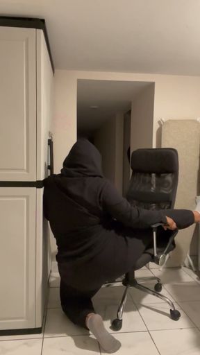I'm At My STEPDADS House But I CANT Hump Him So I Humped His CHAIR   Clip 1