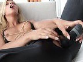 Eroberlin Tereza czech blond teen fuck pussy shiny catsuit