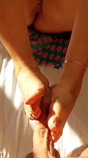 Amateur Blonde Mature Wife Enjoys Sex