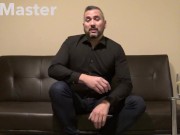 DILF Bull in black shirt and leather shoes tells you about making you a cuck PREVIEW