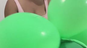 Pop balloon with me nails