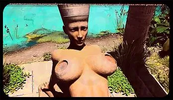 Lara Craft Parody Game: Wild Ride with Busty Beauties