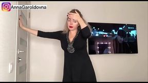 Annette Milf Хочет трахнуть друга своего мужа, но не может решиться