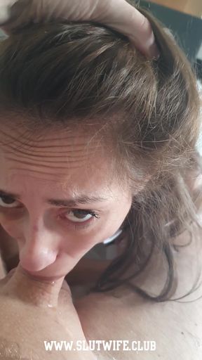 Bts: Using Candie's Throat Before and During a Slutwife Club Shooting