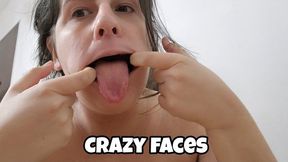 Silly Crazy Faces Challenge – Goofy Expressions, Funny Grimaces & Wild Faces (Face Fetish Fun)
