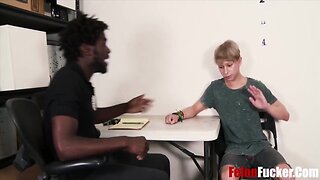 Bbc cop's fucks straight young teenager