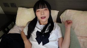 innocent asian trans student junna hung gives tutor blowjob & oily footjob