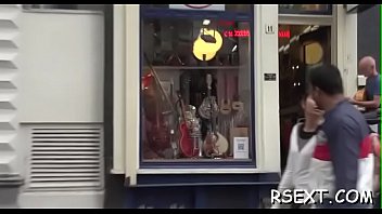 Horny old dude takes a trip in amsterdam&#039_s redlight district