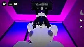 White Roblox Character Craves Cock in Horny Gaming Fantasy