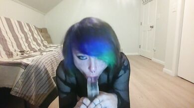 POV the rave slut rode my cock till her fishnets ripped