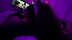 Naughty Stepsister Gets Spooky And Swallows It All