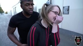 Andi Ray Sucks Rome Major'_s Ass &amp_ Cock Behind A Back Alley Dumpster!