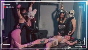 Captured Girls on Live Fetish Show - Spanish (sub:English) - MP4 - Handycam FULLHD 1080