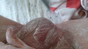 Nursing Shave From the Asshole and Scrotum
