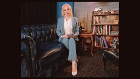 Corporate Cougar Spanks Her Employee For Office Morale Boosting Activity