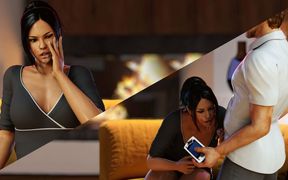 Ep17: Tracy Sucking Her Man&#039;s Cock While He&#039;s Playing - Living with Temptation: American Sunset