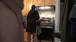 My Best Freinds Wife Almost Caught Me Masturbating !!!