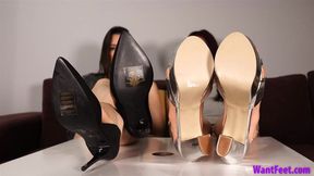 Sore Sexy Feet - Shoe Fetish - HD MP4