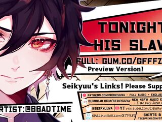 Genshin Impact Zhongli's SADOMASOCHISM Thrall Tonight! Full: gum.co/GfFfZ