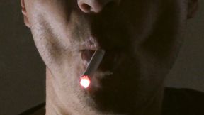 Smoking Muratti red 100s closeup IYF 031224