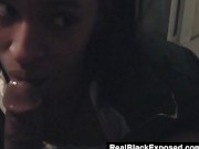 Ghetto Blowjob On The Balcony