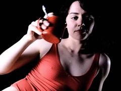 Shy brunette homemade amateur webcam teen