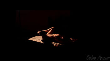 Naked Yoga at Night... Wanna Stretch Me Out?