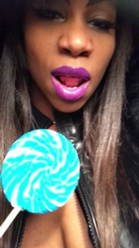 ASMR - Sucking Licking Moaning - Leather Jacket - EbonyLovers