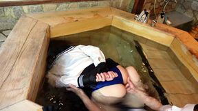 Dripping Uniform, Restrained in a Bathtub, off-campus Lesson
