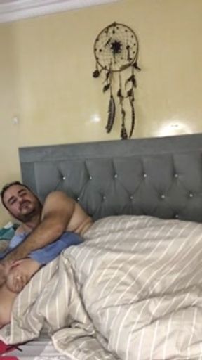 My step-uncle catches me masturbating and fucks me until I cum.