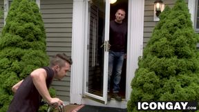 Homo daddy seduced by younger stud into an anal fuck fest