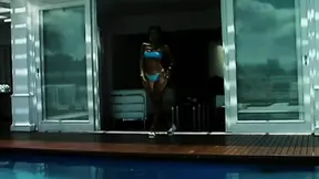 Island beauties double penetrated by black studs