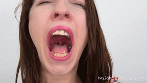 Inside My Mouth - Chanel Kiss - yawning and missing teeth (MOBILE quality)