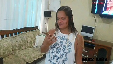 Paty Bumbum - Dopa seu marido - Bruxo Fire - Com boa noite sinderela para fuder com primo