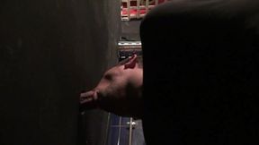 227 / suker dick in glory holes of toilett of bar