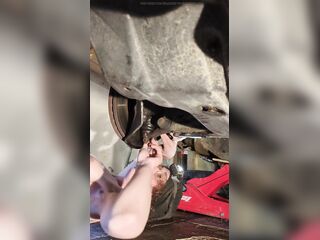 Mechanic Naked on My Car