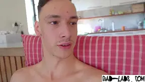 Jock Spanked And Fucked Hard Eats Own Cum