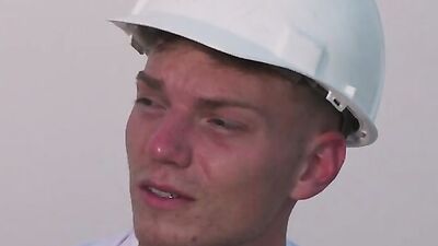 Gay Porn Video: Construction Butts - Two Hunky Builders Get Their Anal Tickled by Kyle and Alpha