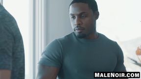 MaleNoir.com - DeAngelo Jackson ensures climax by fucking my ass