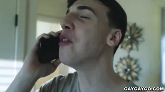 College Roommate Andrew Miller Barebacks Sweet Twink Troye Jacobs