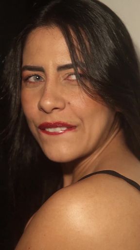 Hot MILF Is Surprised by Her New Neighbor's Huge Monster Cock and Swallows It Deep!