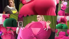 Big Hourglass Balloon Bimbo Transformation