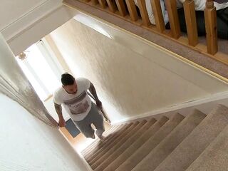 Large butt stepsister gets drilled hard in her juicy cunt from her stepbro