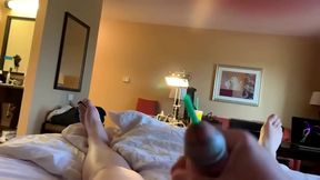 Tattooed Guy Gets Creative With Superglued Straw in Amateur Gay Jerk Off Session