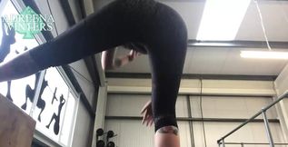 Quick gym session before a day of admin