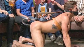 Go-go dancer serves his bar with mouth & ass for SF Pride