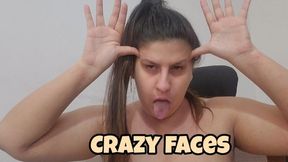 Crazy Faces and Gooning Humiliation – Tongue Out, Silly Girl Show